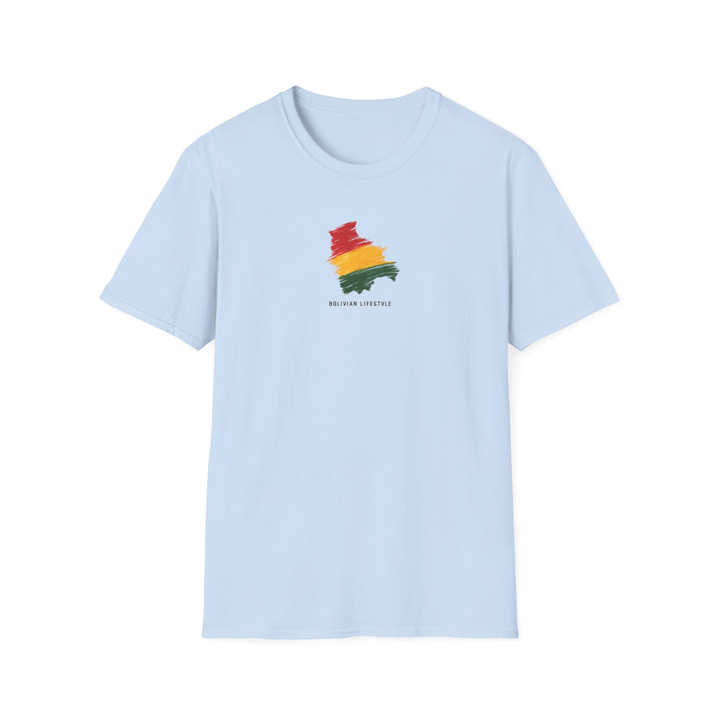 Bolivian Lifestyle Flag Graphic T-Shirt