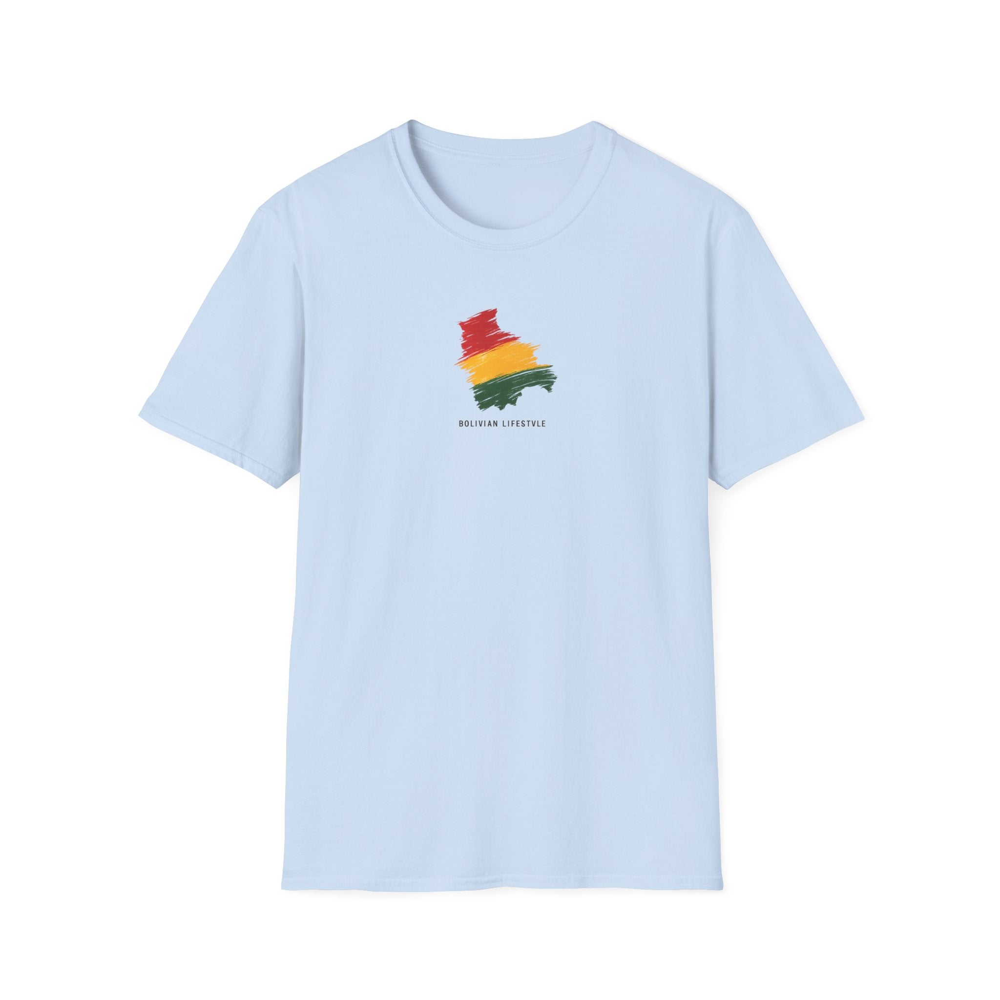 Bolivian Lifestyle Flag Graphic T-Shirt