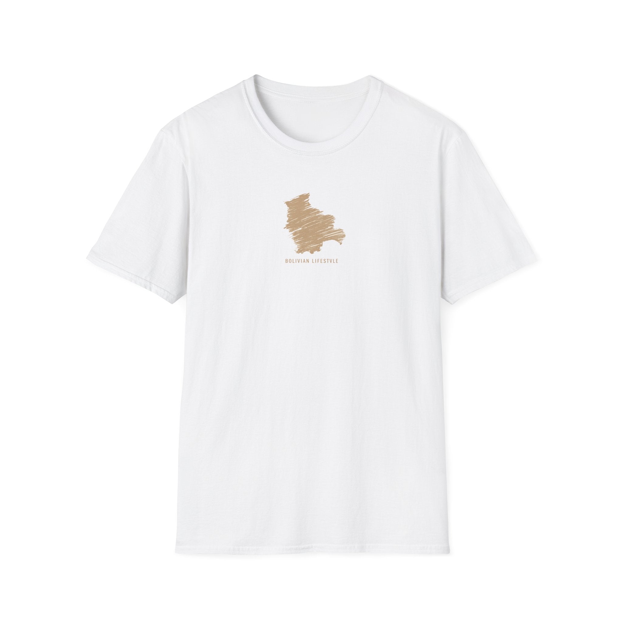 Louisiana Outline T-Shirt — Minimalist 'Louisiana Lifestyle' State Map Tee
