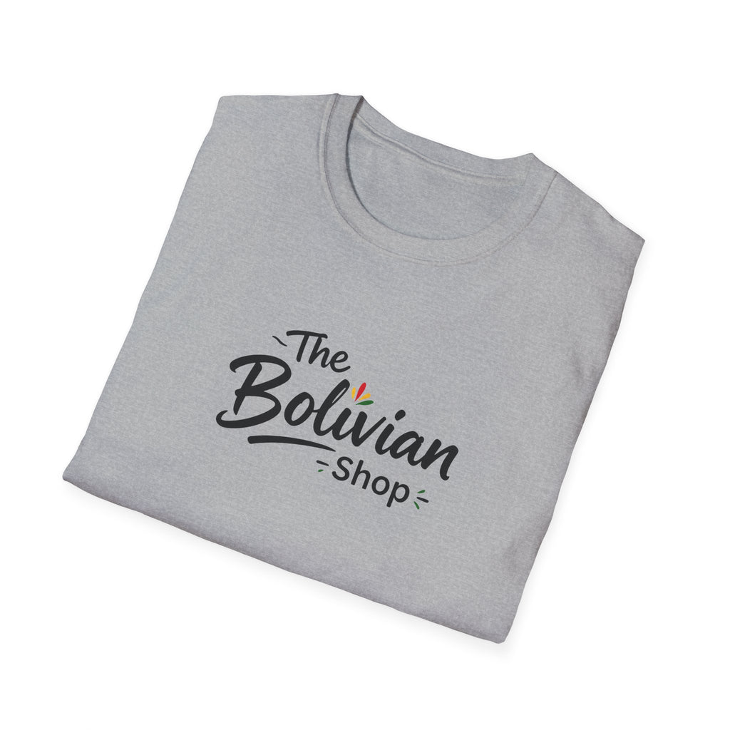 The Bolivian Shop Logo T-Shirt | Minimal Script Brand Tee