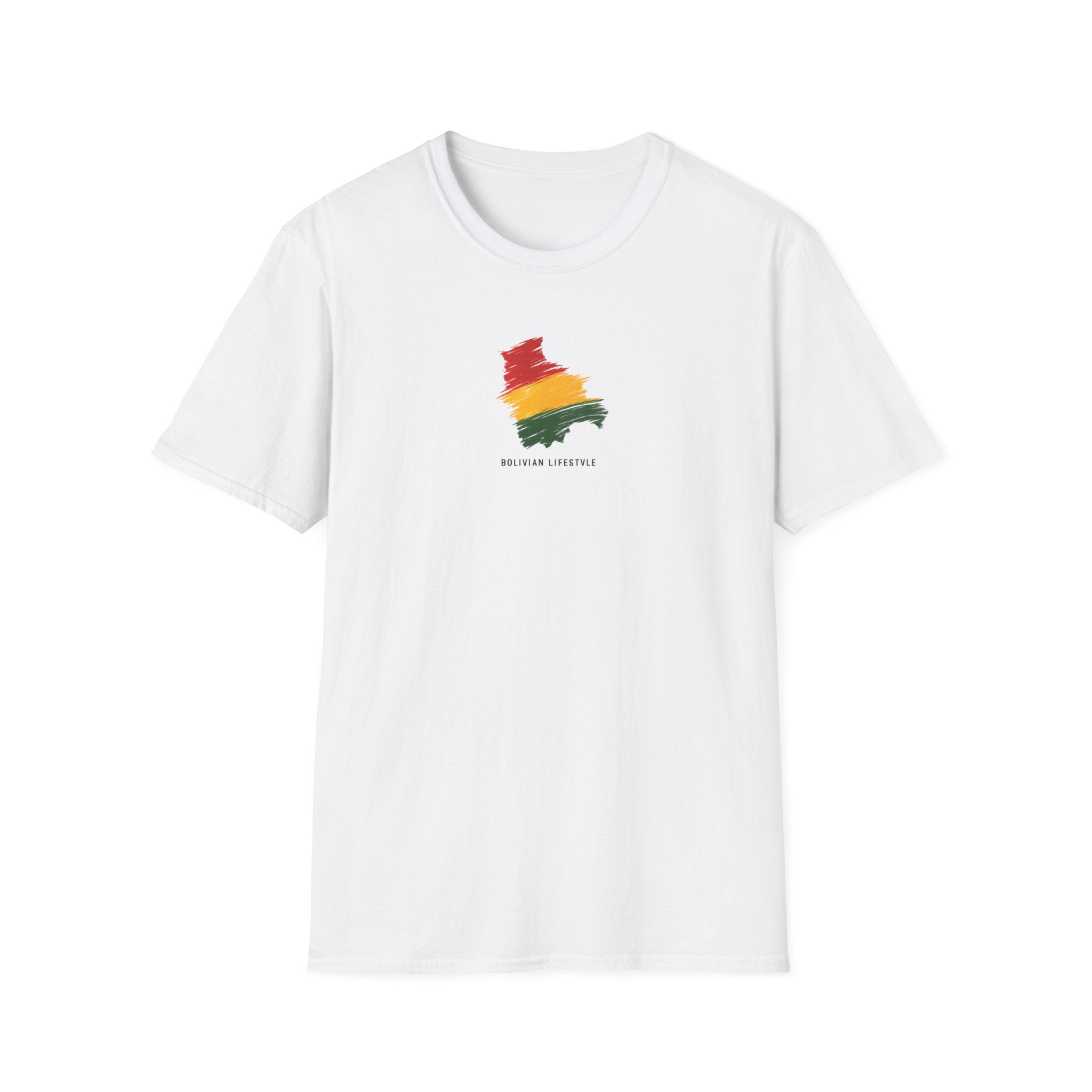 Bolivian Lifestyle Flag Graphic T-Shirt