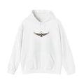 Minimalist Egyptian Winged Scarab Hoodie — Ancient Symbol Graphic Sweatshirt