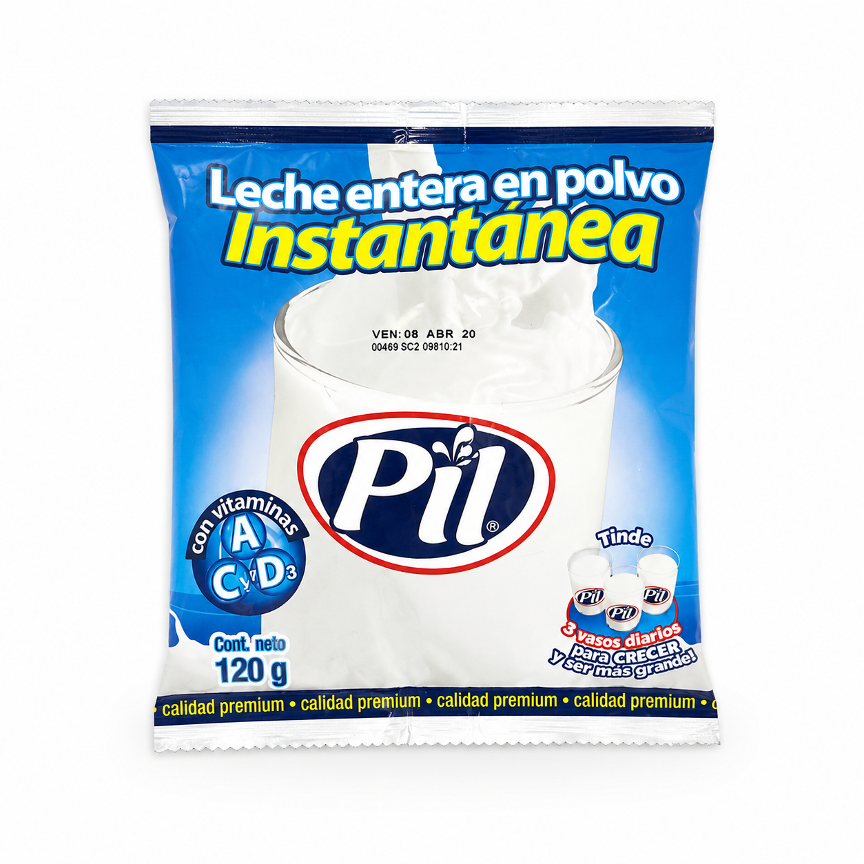 PIL Leche Entera en Polvo Instantánea 120g