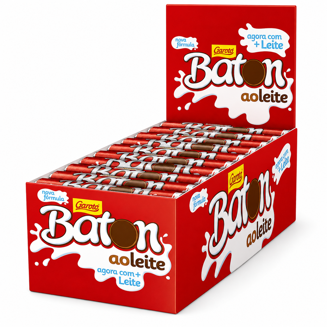 Garoto Baton – Milk Chocolate Sticks (30 Count)